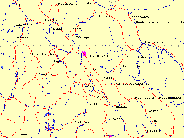 Regional Maps: Huancayo