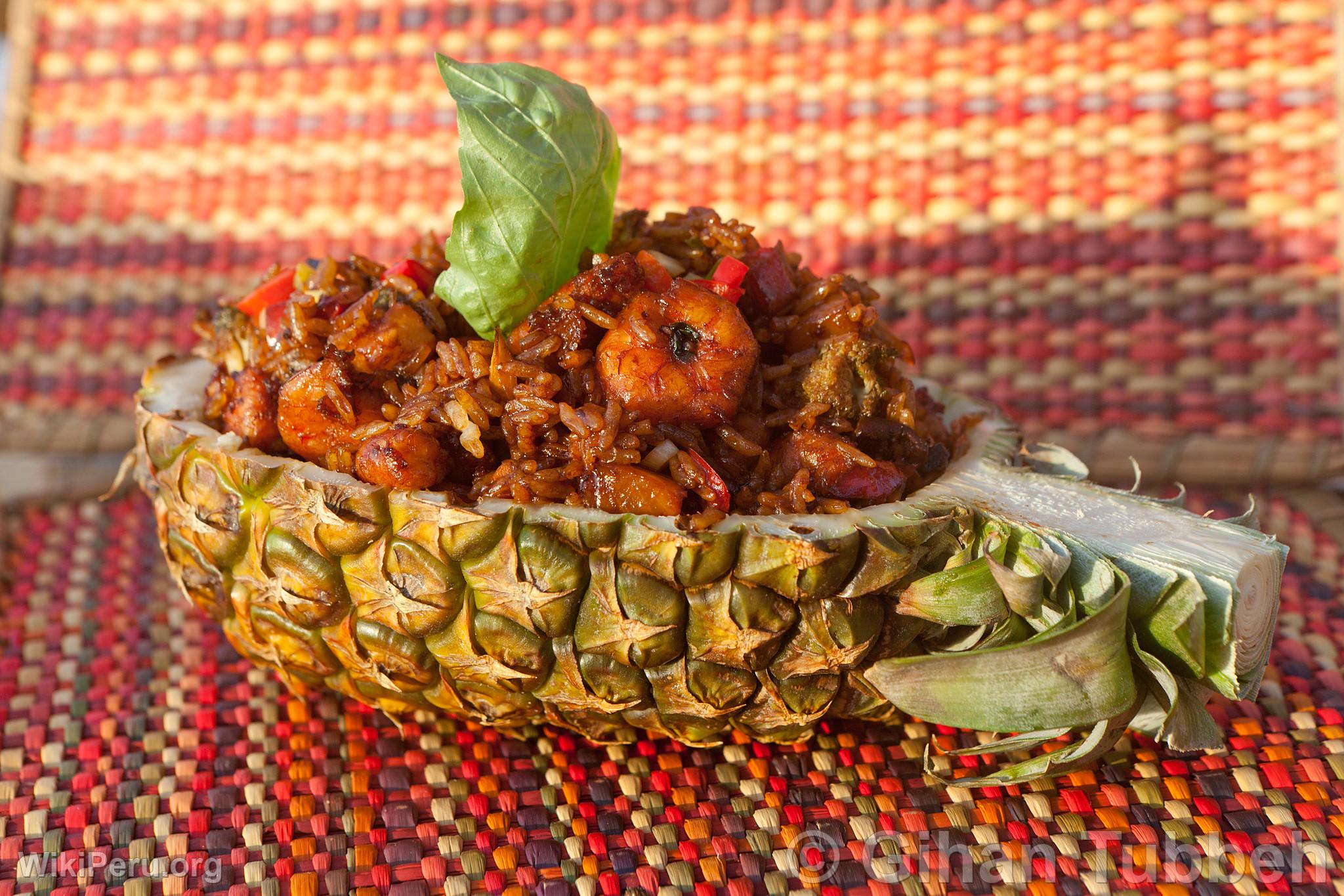 Chaufa Rice with Seafood