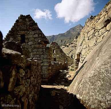 Houses, Machu Picchu Citadel