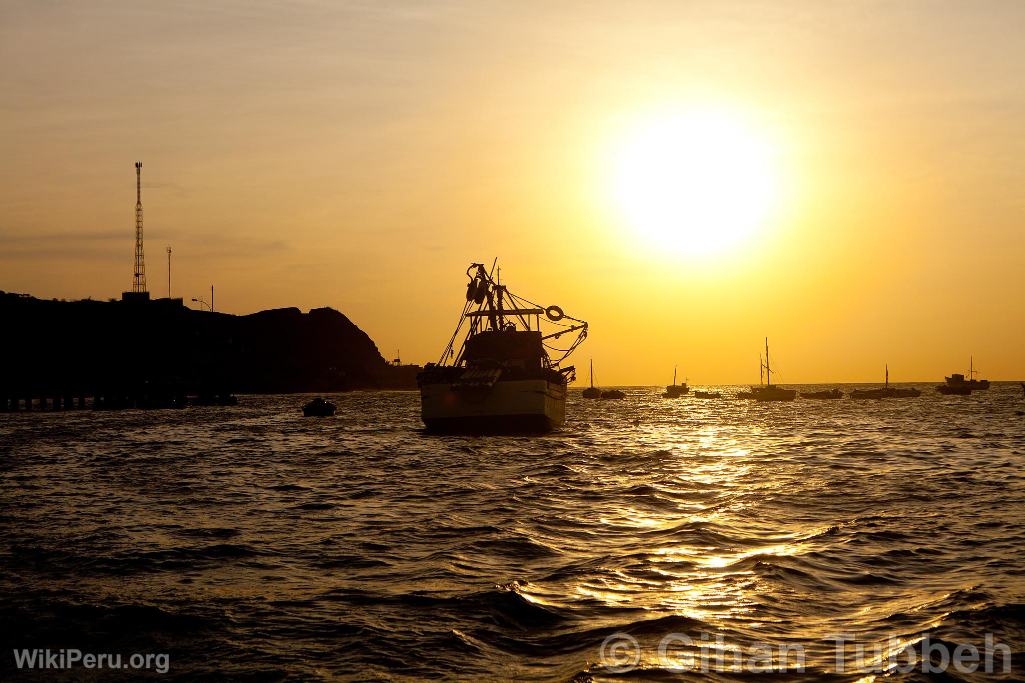 Boat in Los rganos