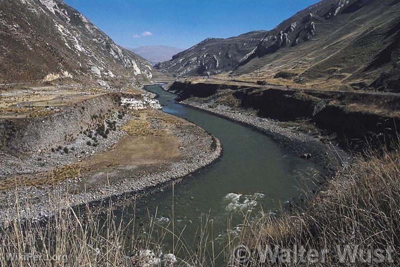 Mantaro River. Huancavelica