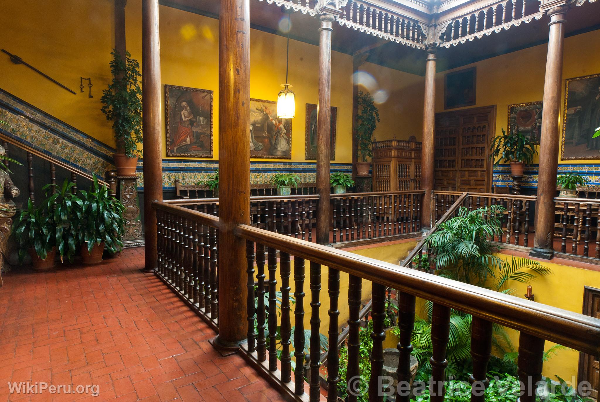 Interior of Casa Aliaga