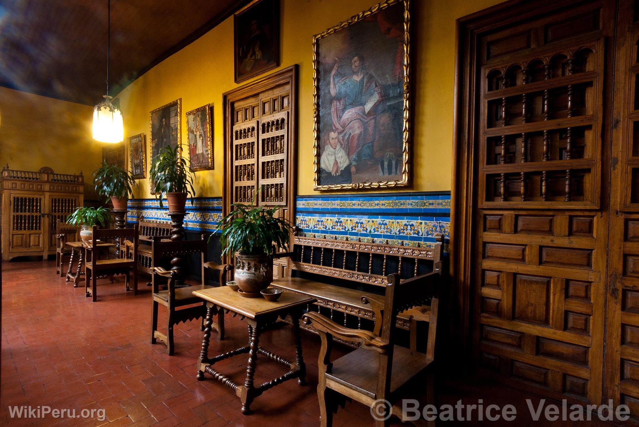 Interior of Casa Aliaga