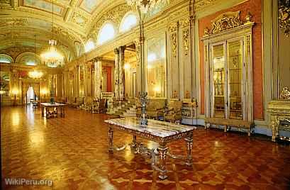 Interior of the Government Palace, Lima