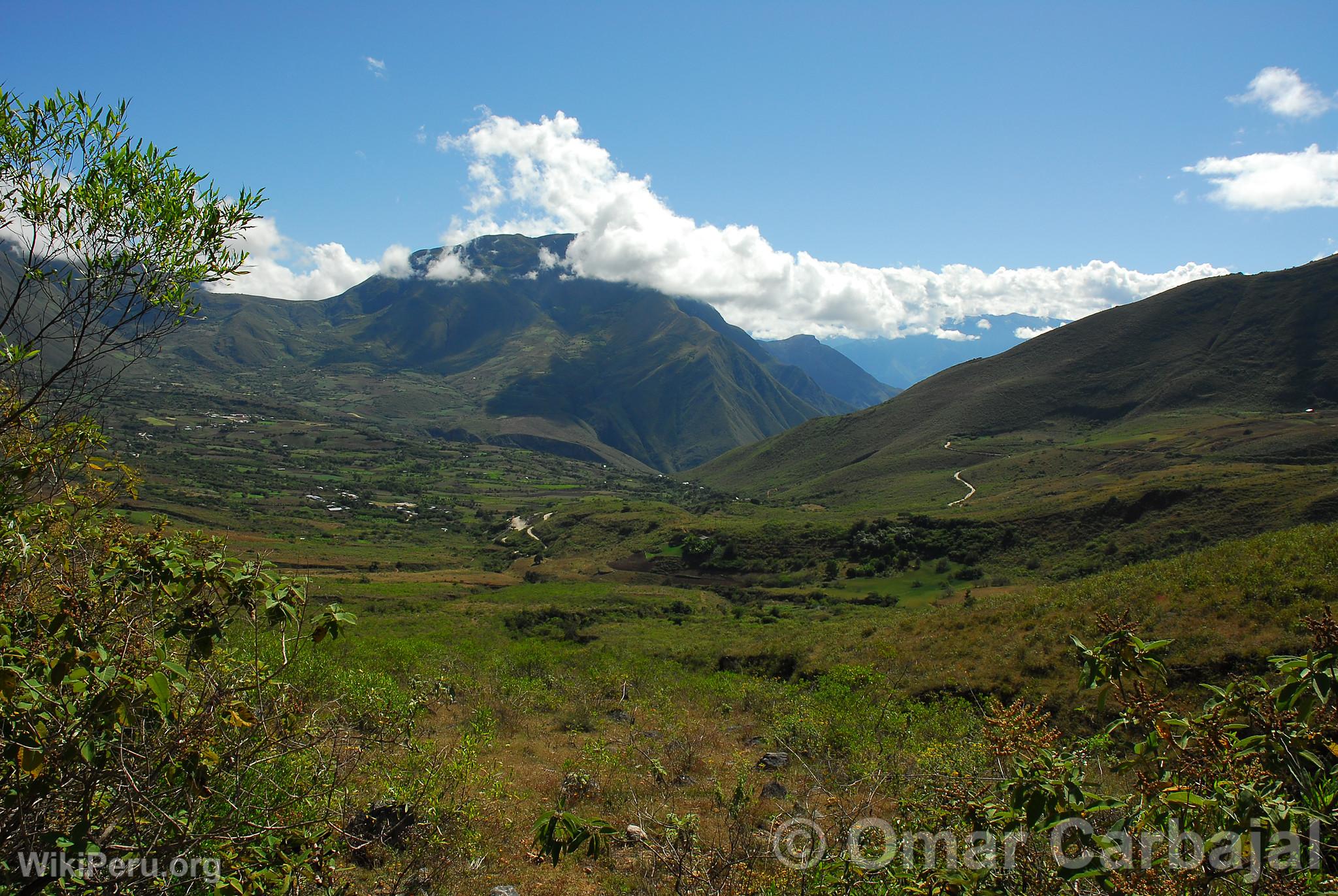 Route from Celendn to Leymebamba