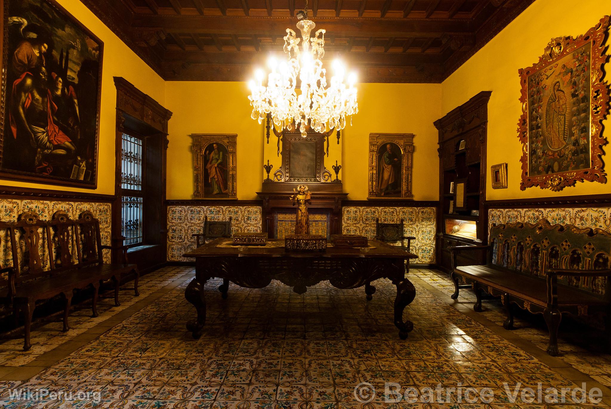 Interior of Casa Aliaga