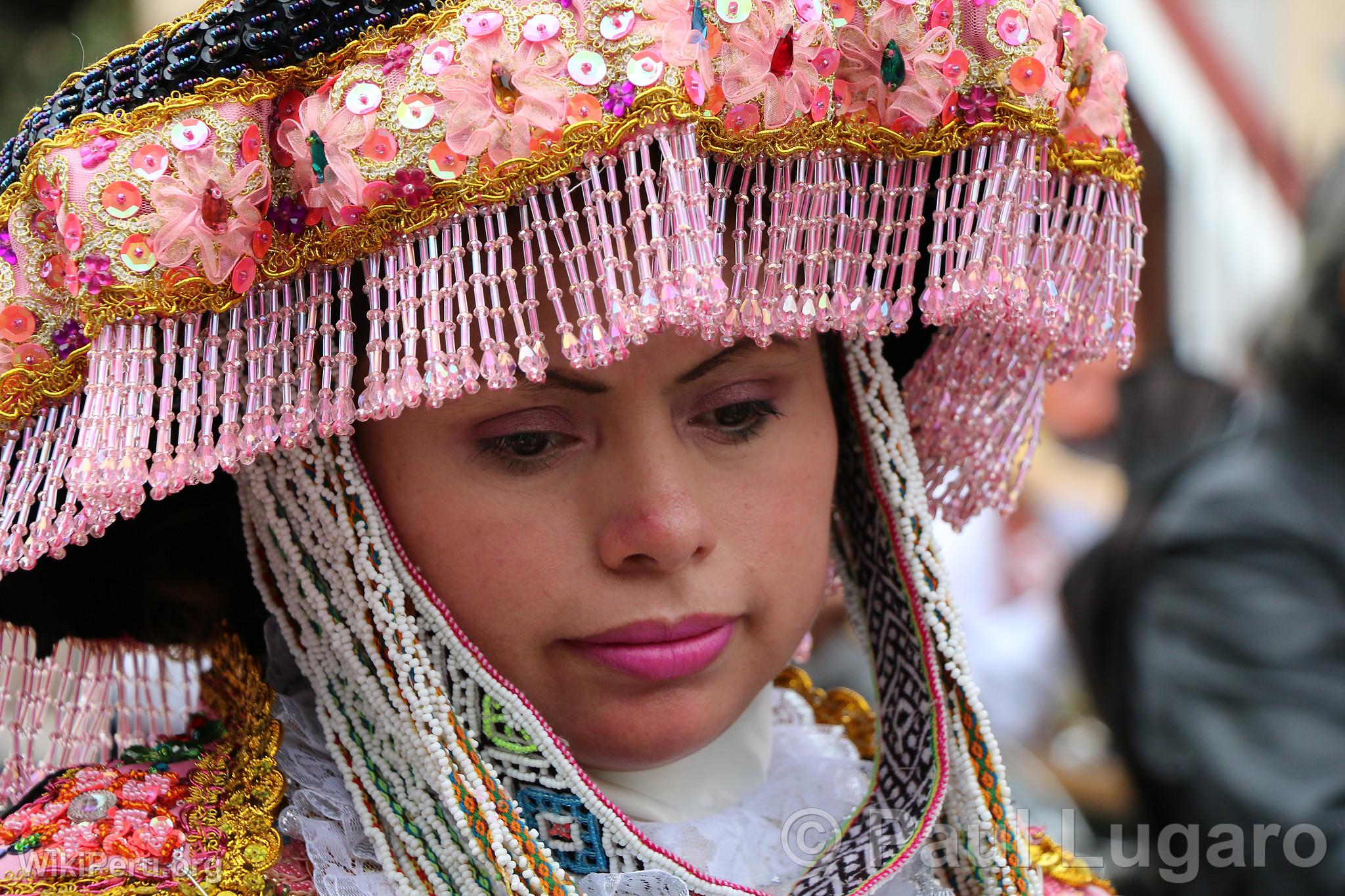 Procession of the Virgin of Carmen, Lima