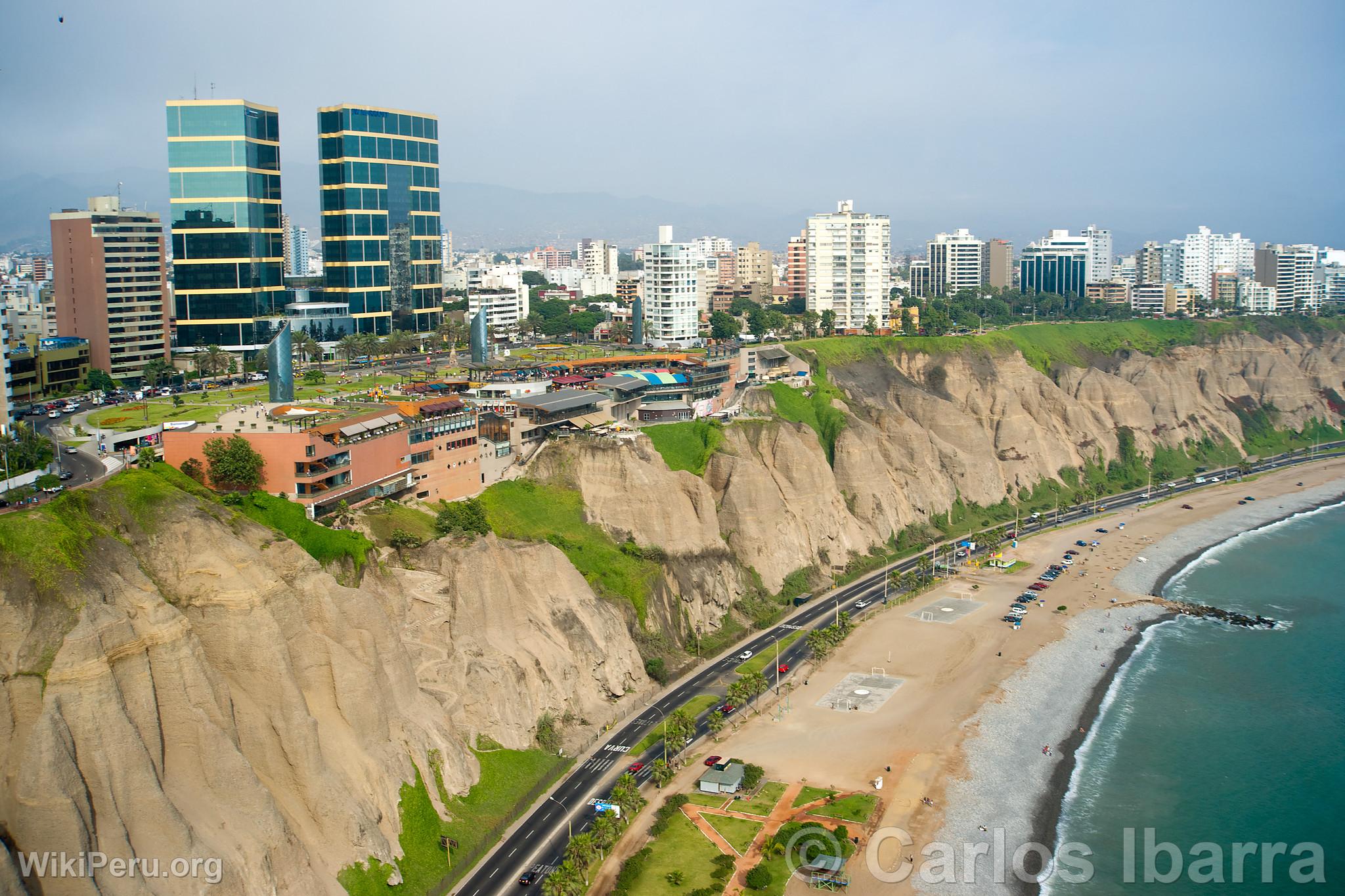 Costa Verde in Miraflores, Lima