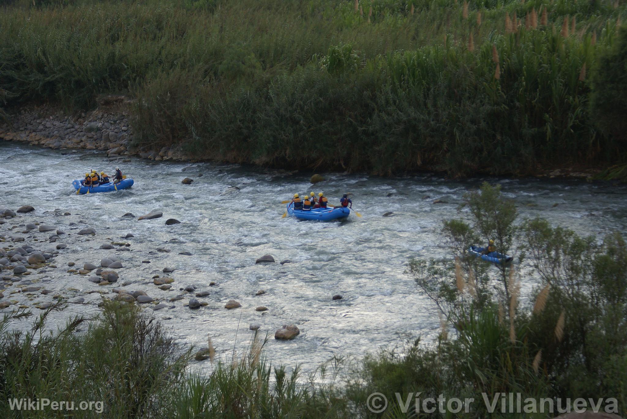 Rafting on the Caete River