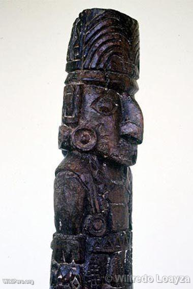 Idol of Pachacmac, Pachacamac