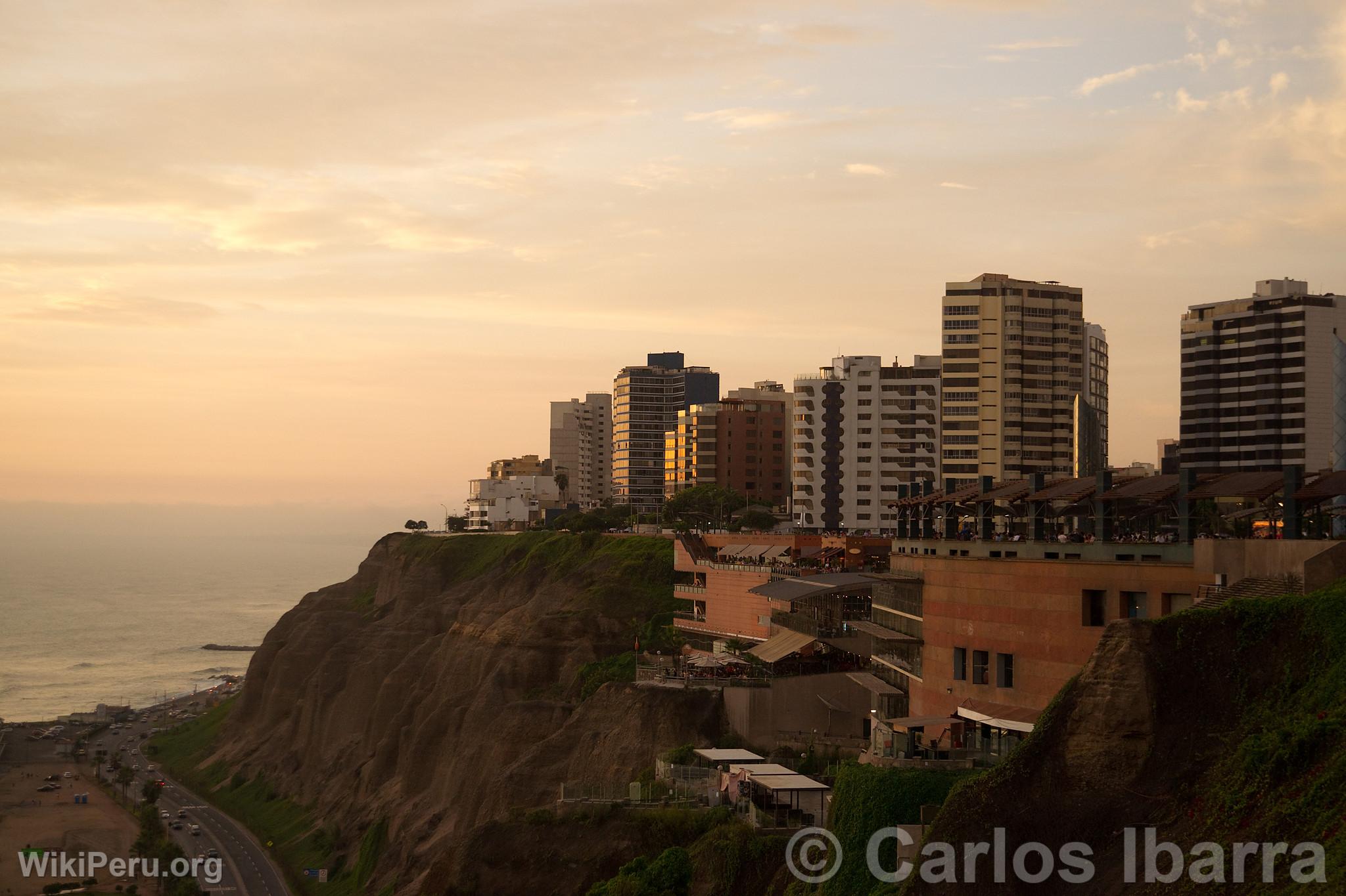 Costa Verde in Miraflores, Lima