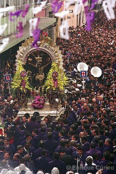 Procession of Seor de Los Milagros, Lima