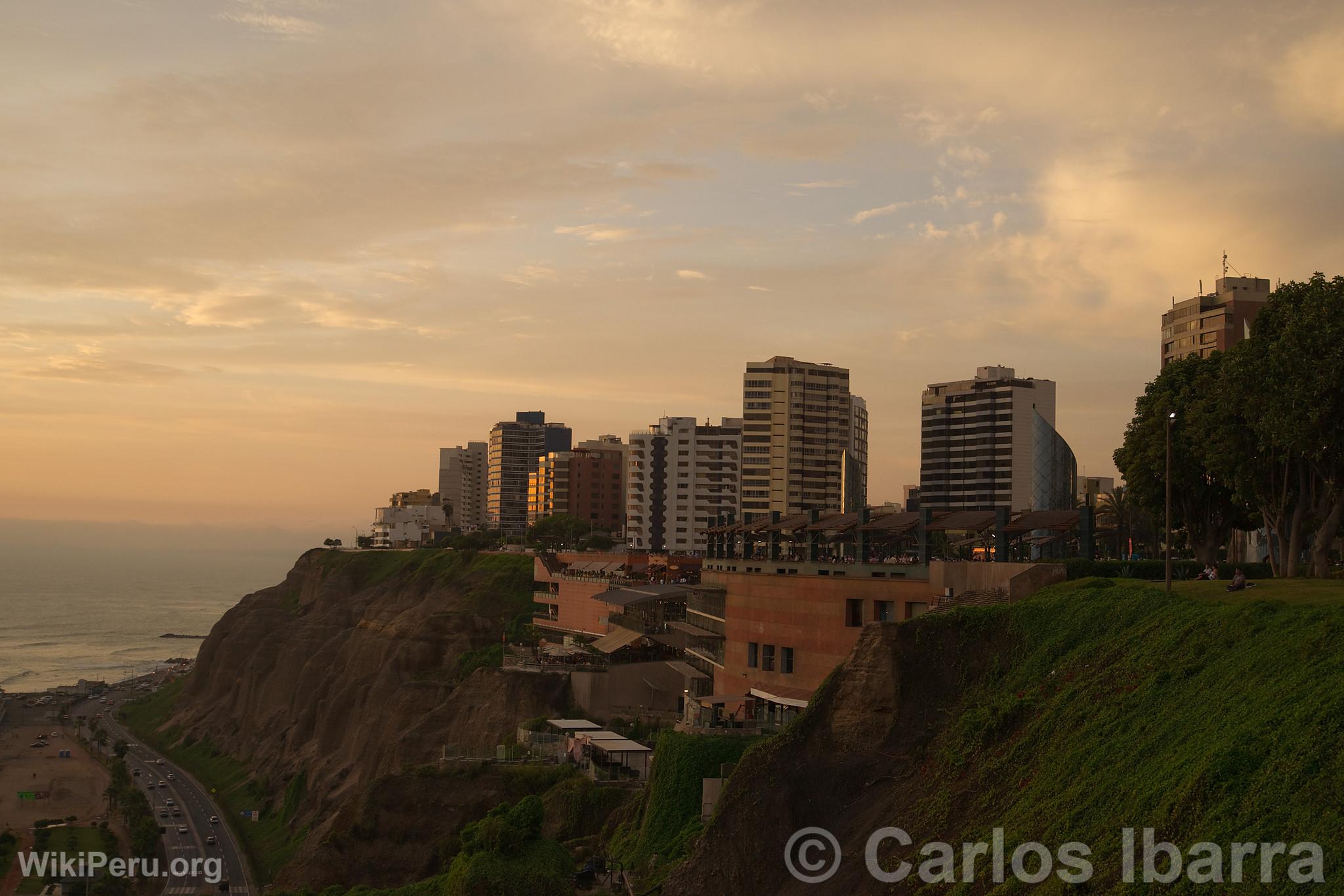 Costa Verde in Miraflores, Lima