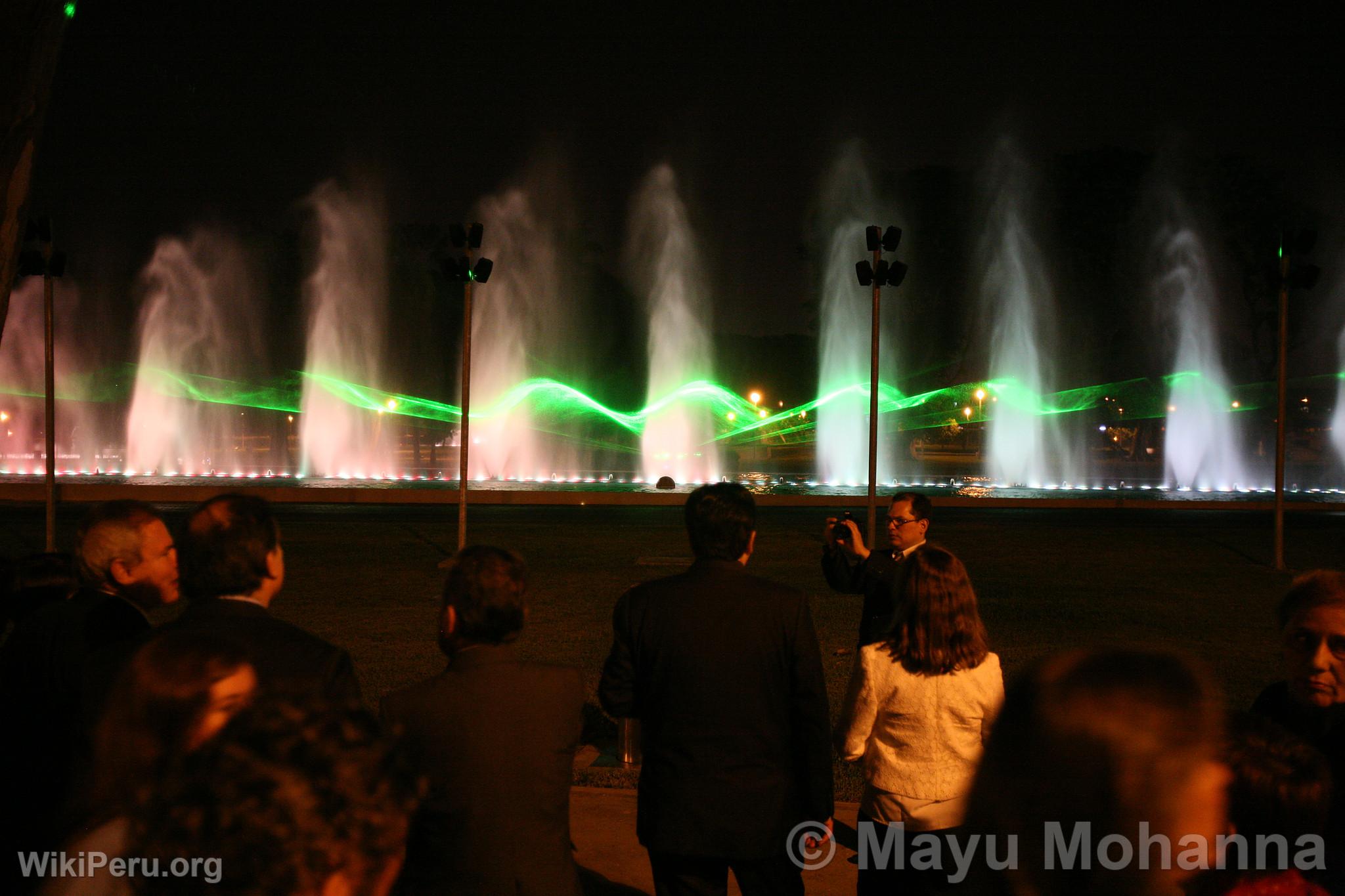 Magic Water Circuit, Lima