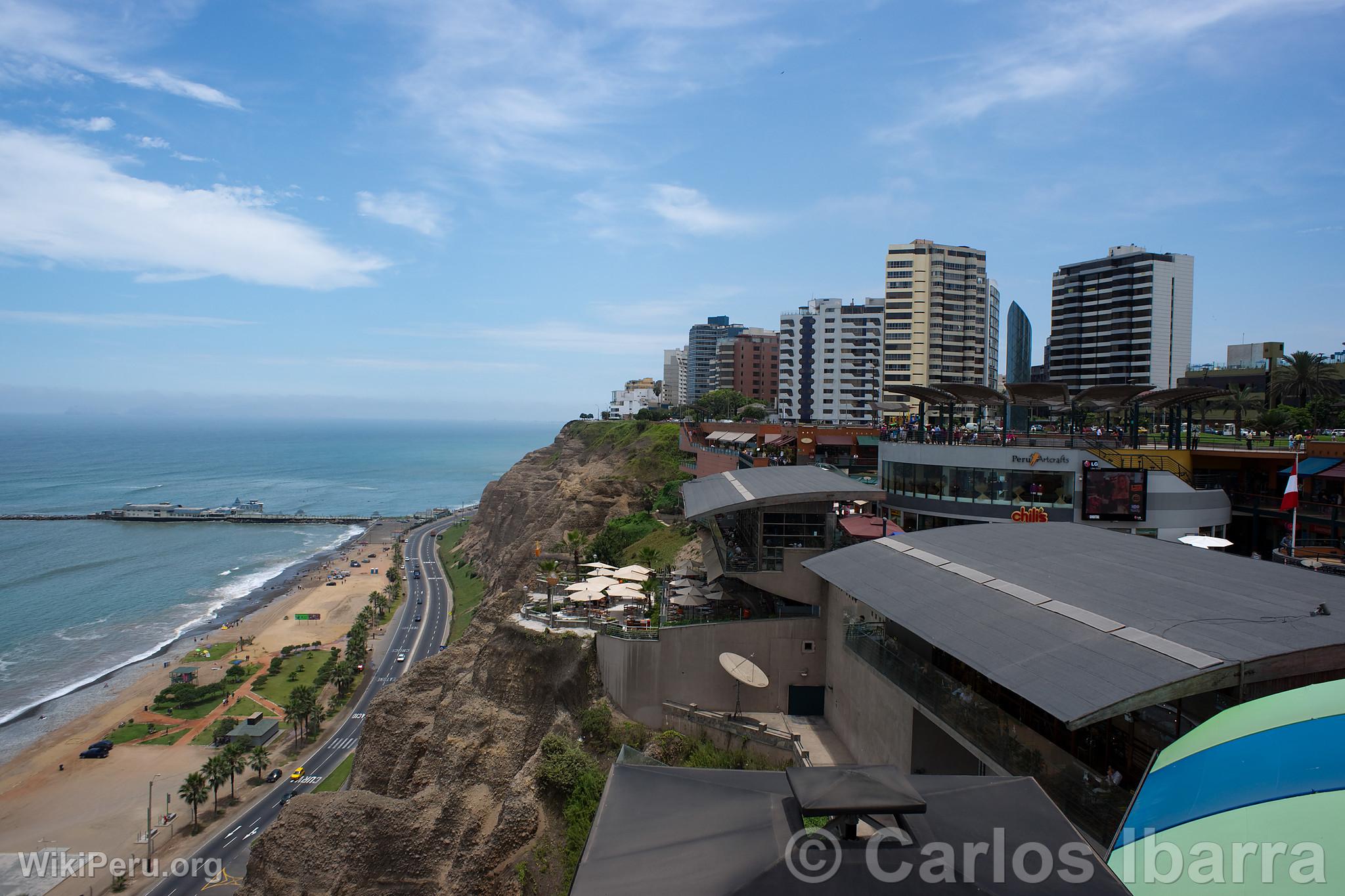 Costa Verde in Miraflores, Lima