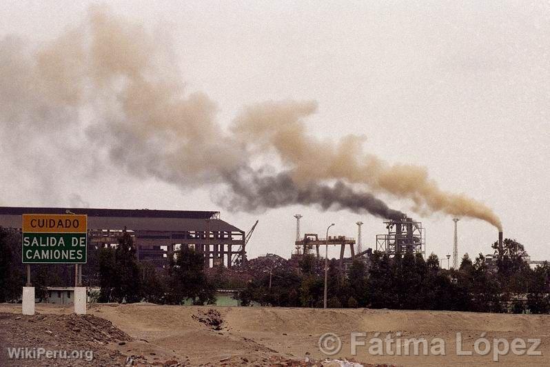 Fishmeal factories, Pisco