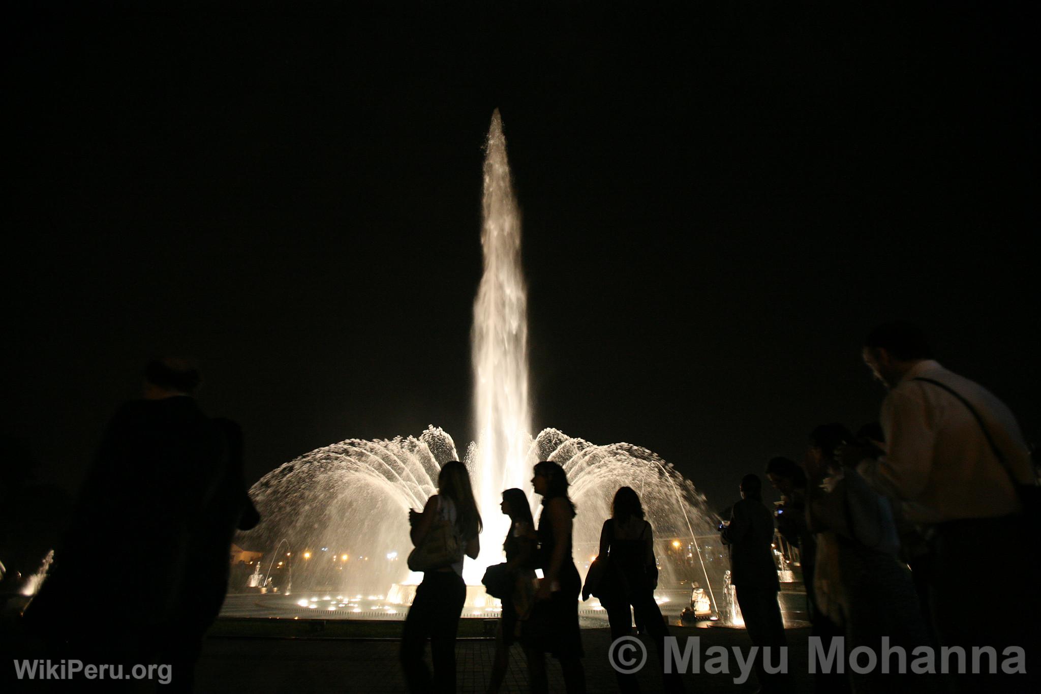 Magic Water Circuit, Lima