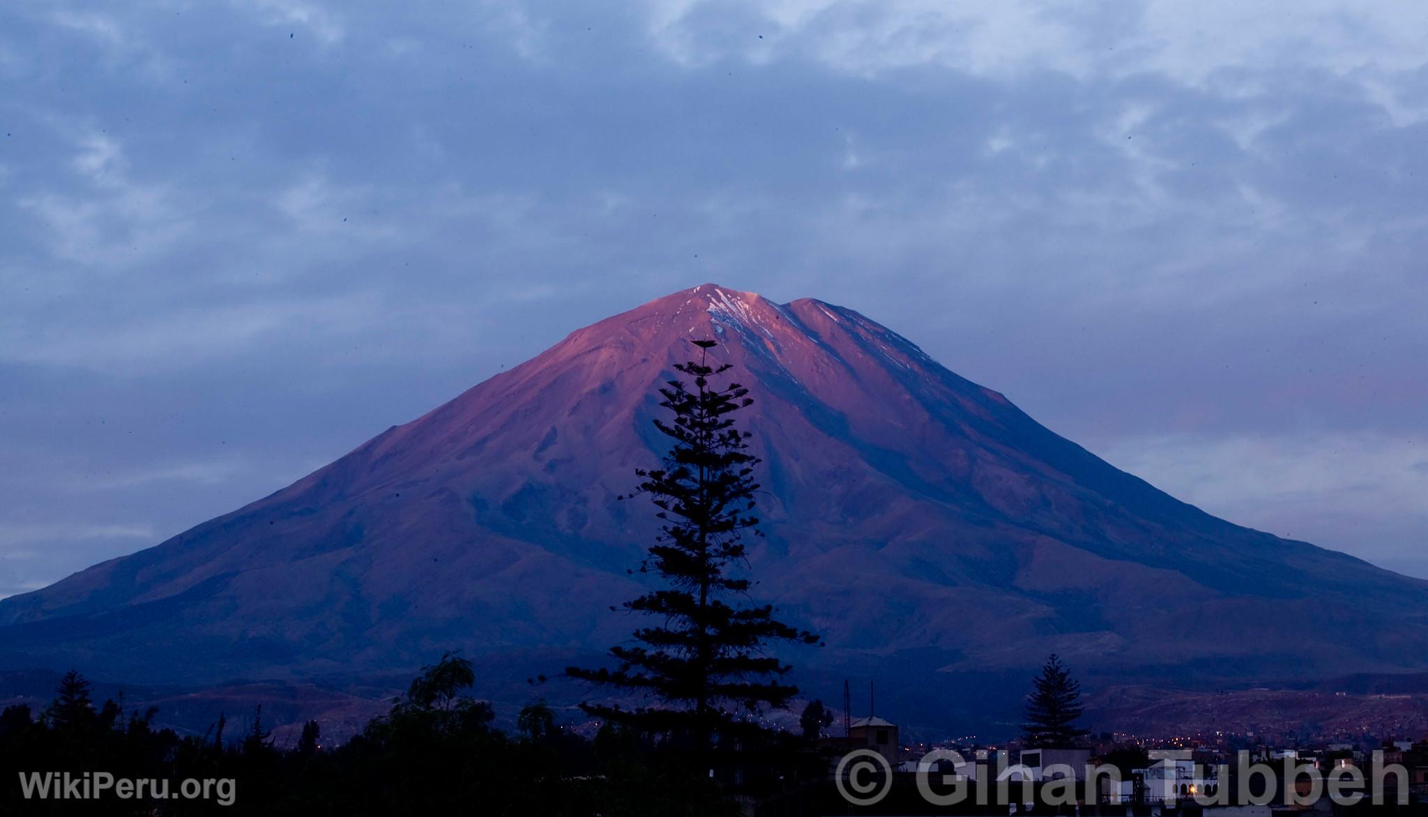 Misti Volcano and Arequipa City