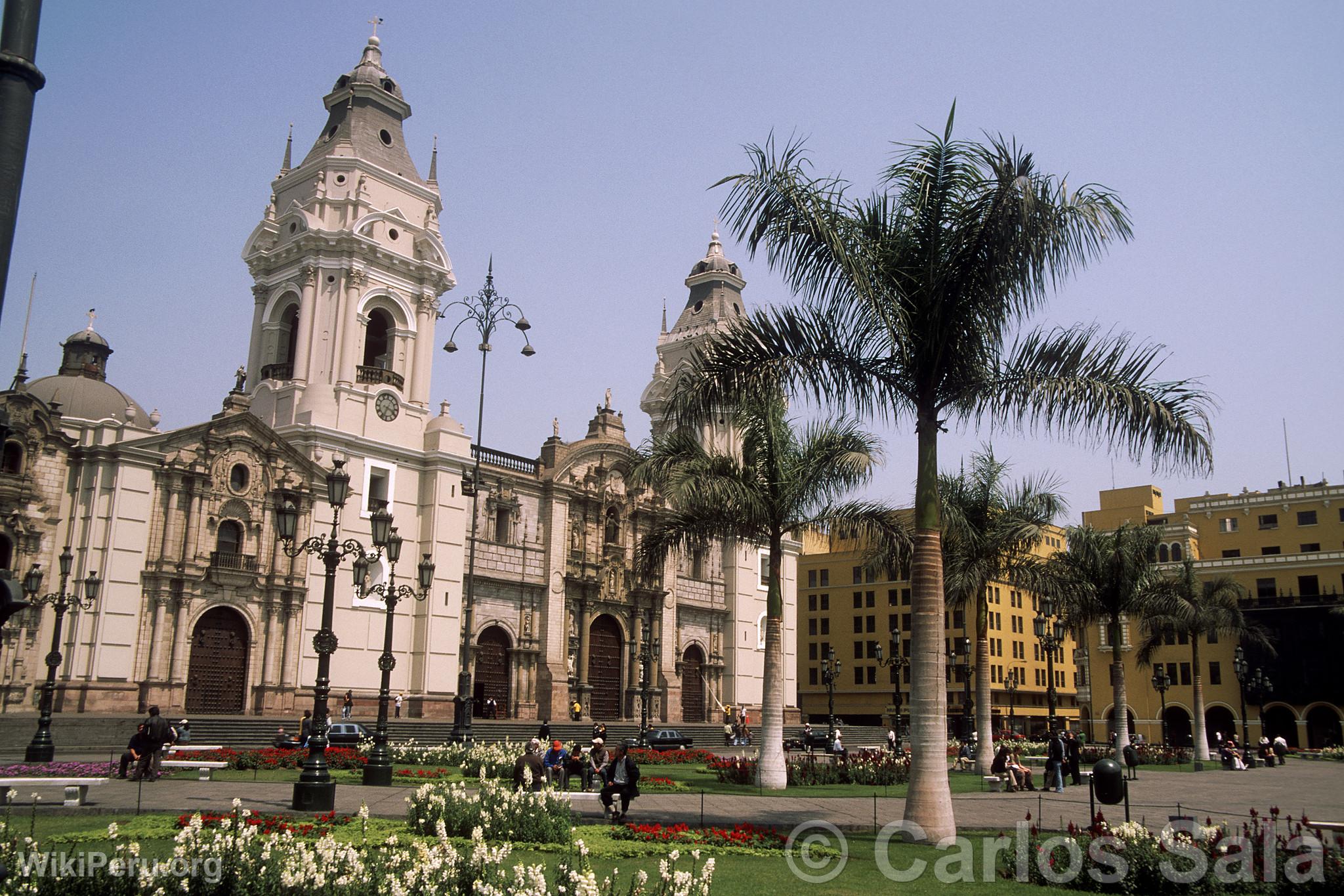 Cathedral and Main Square, Lima