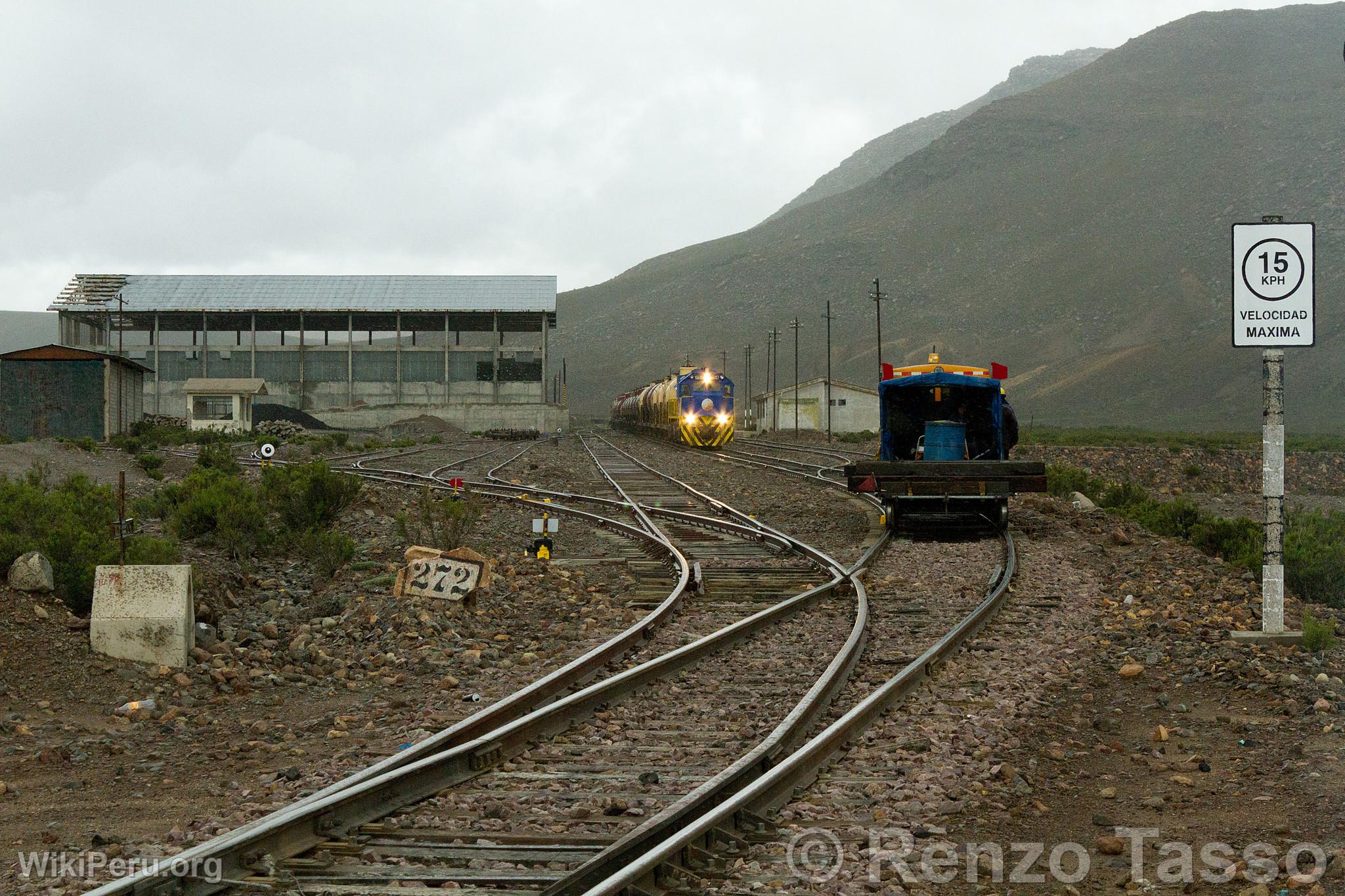 Freight Train in Arequipa