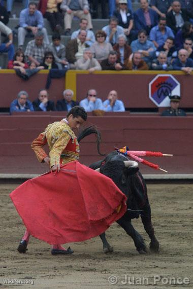 Bullfighting at Plaza de Acho, Lima