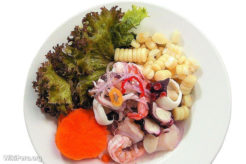 Seafood ceviche