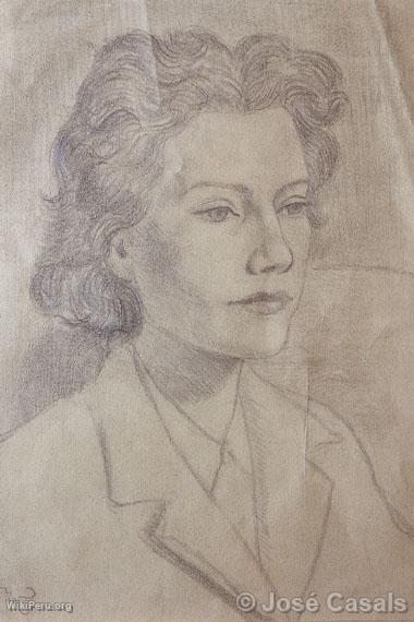 Portrait of Claudine (1944), by Srvulo Gutirrez