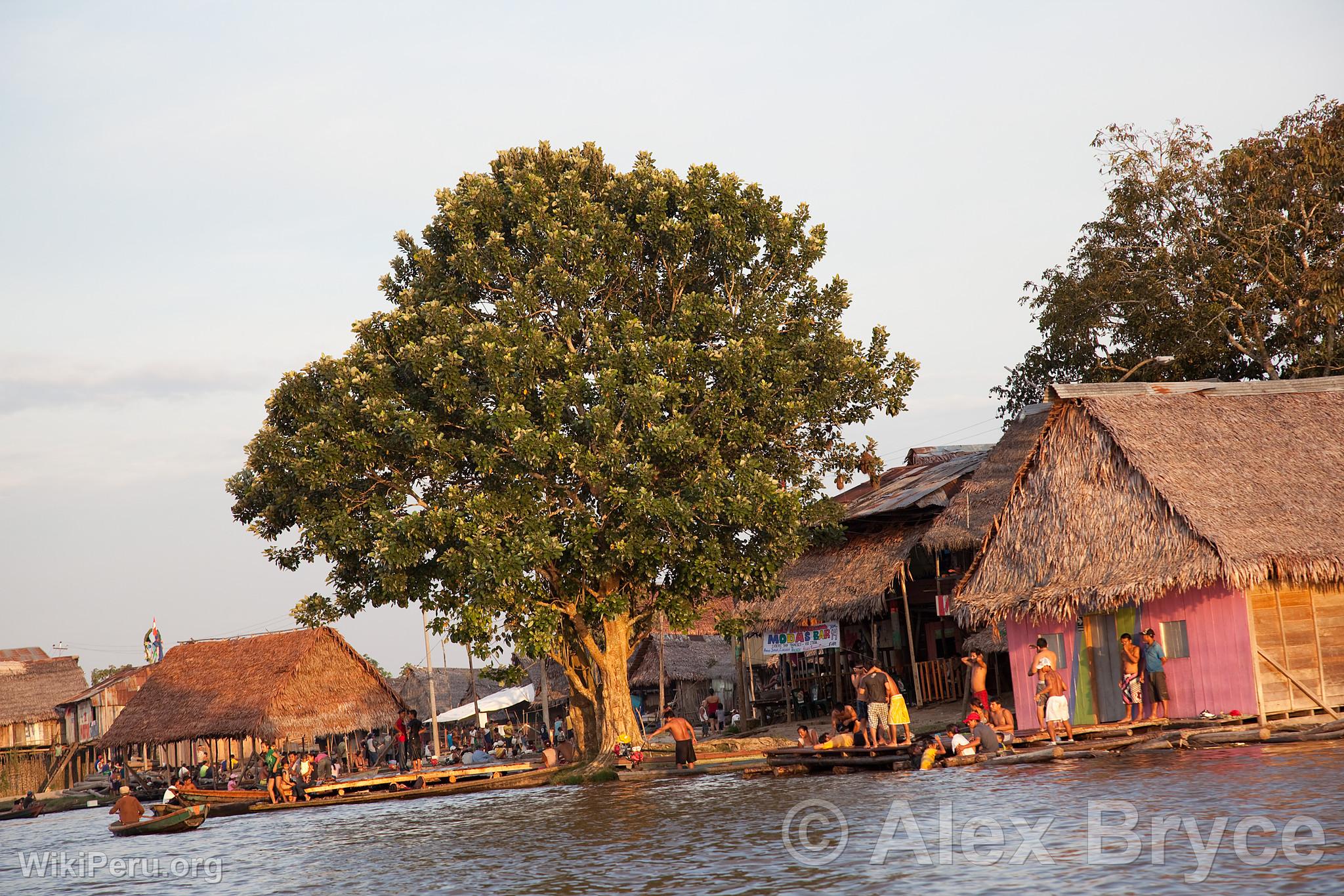 Typical Iquitos Neighborhood