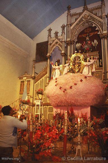 Altar of the Virgin of Candelaria, Puno