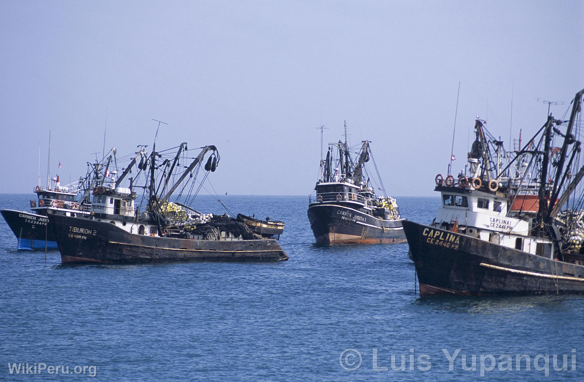 Fishing Boats at the Port, Ilo