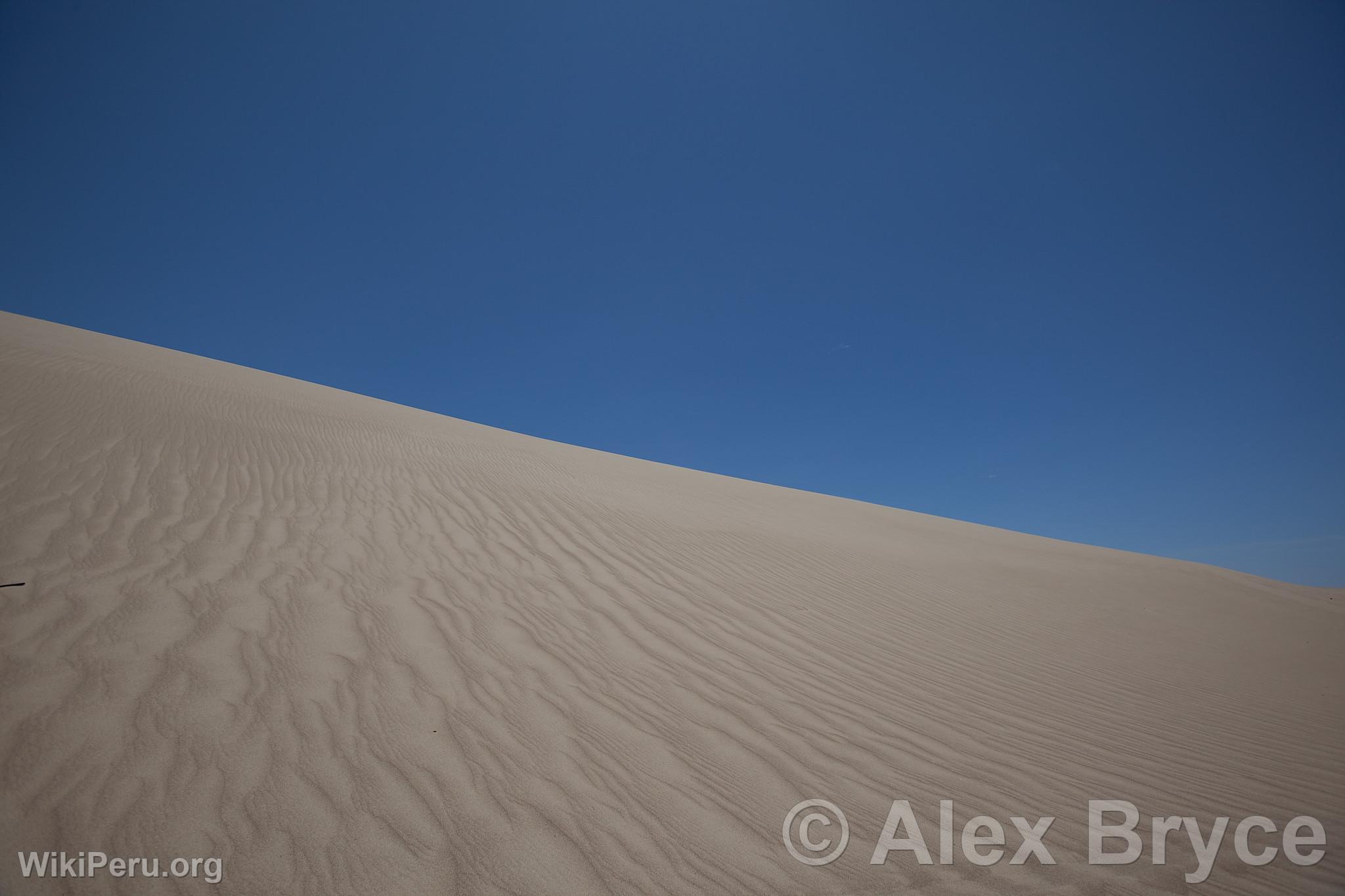 Dunes and Desert in Paracas National Reserve