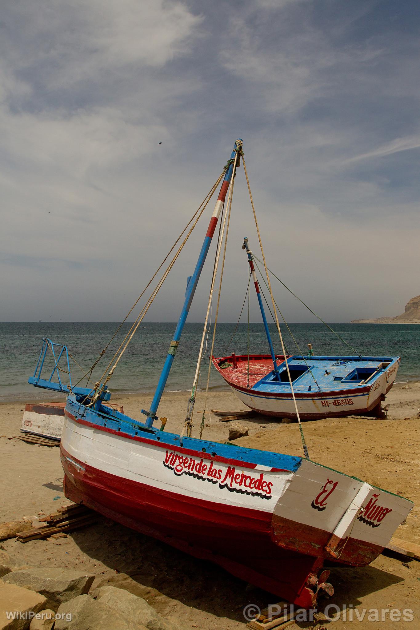 Boats on El uro Beach