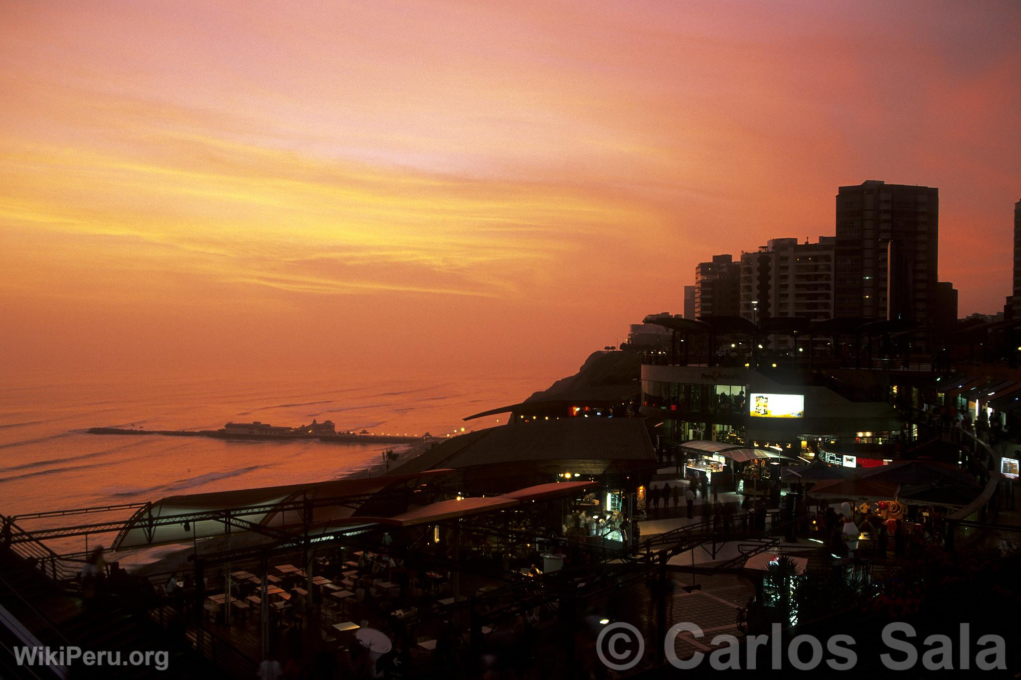 Costa Verde in Miraflores, Lima