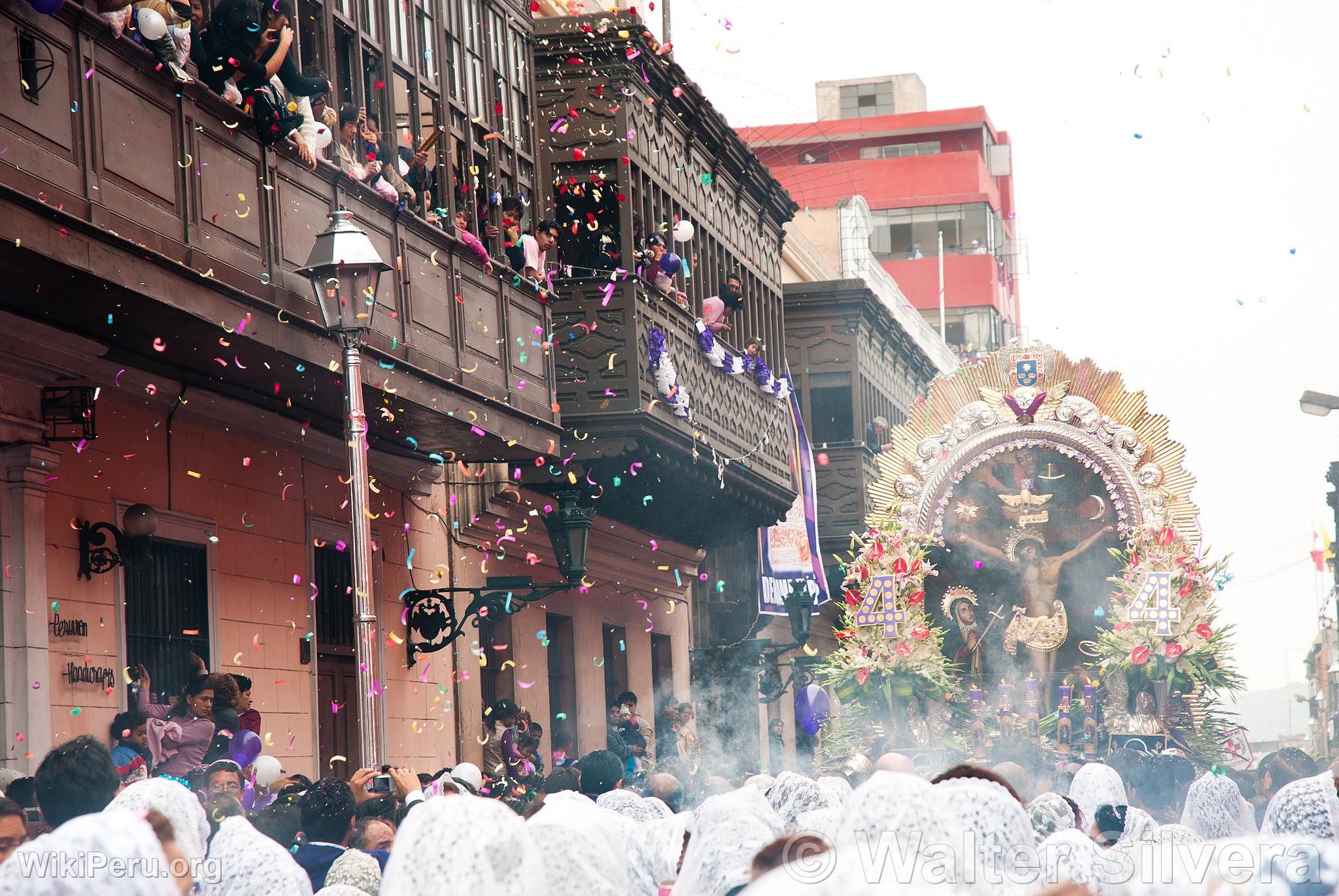 Procession of Seor de Los Milagros