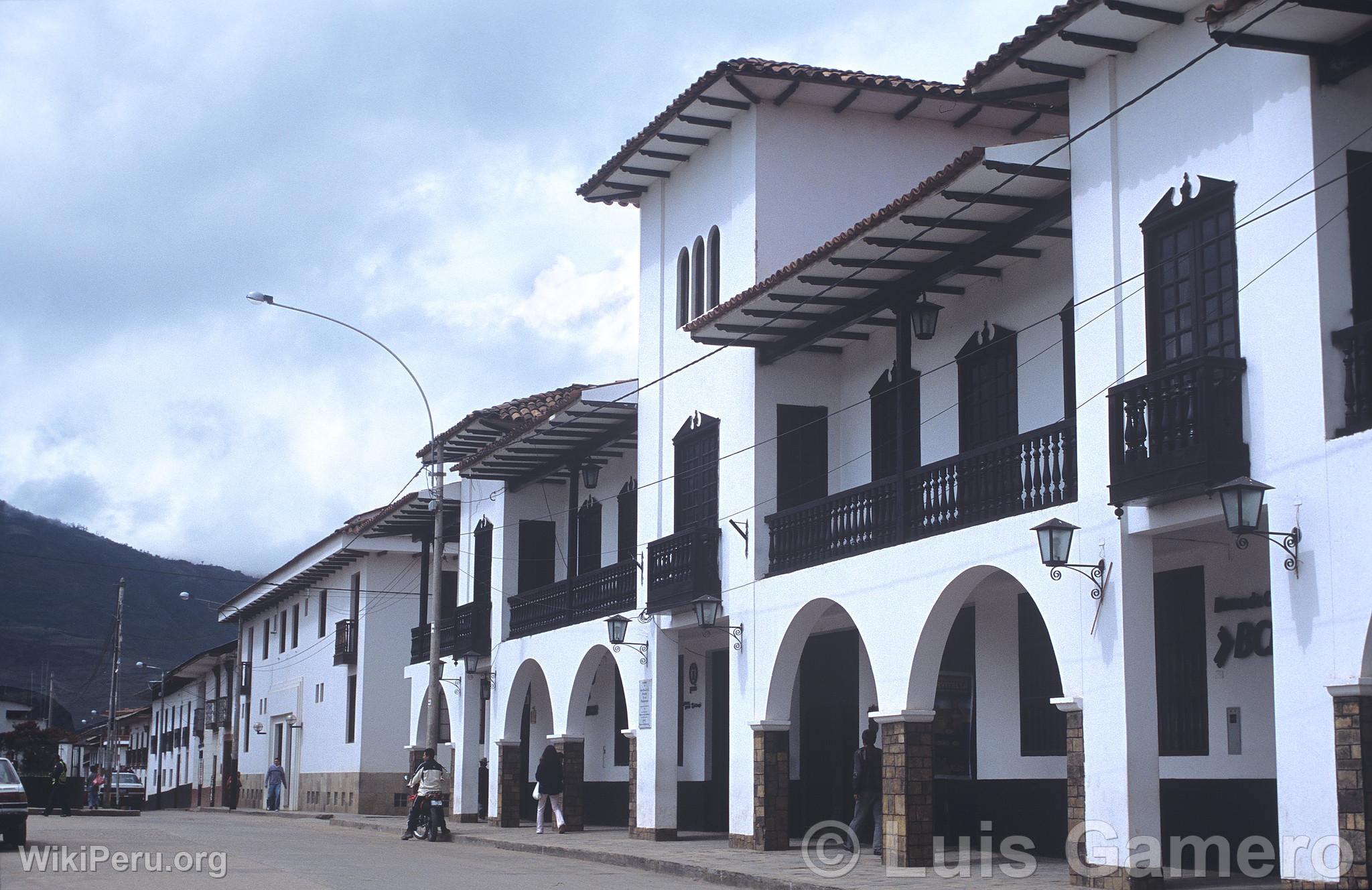 Town Hall and Houses, Chachapoyas