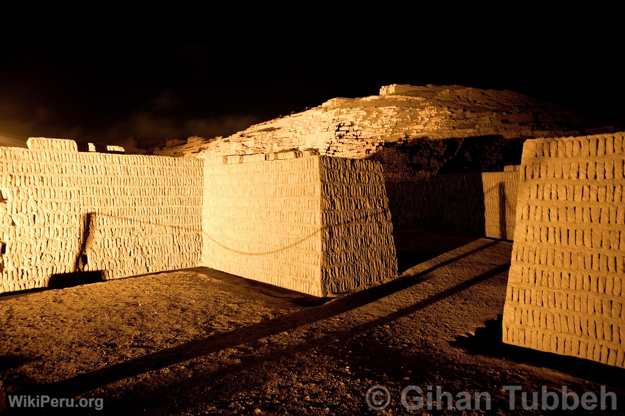 Huaca Pucllana in Miraflores, Lima