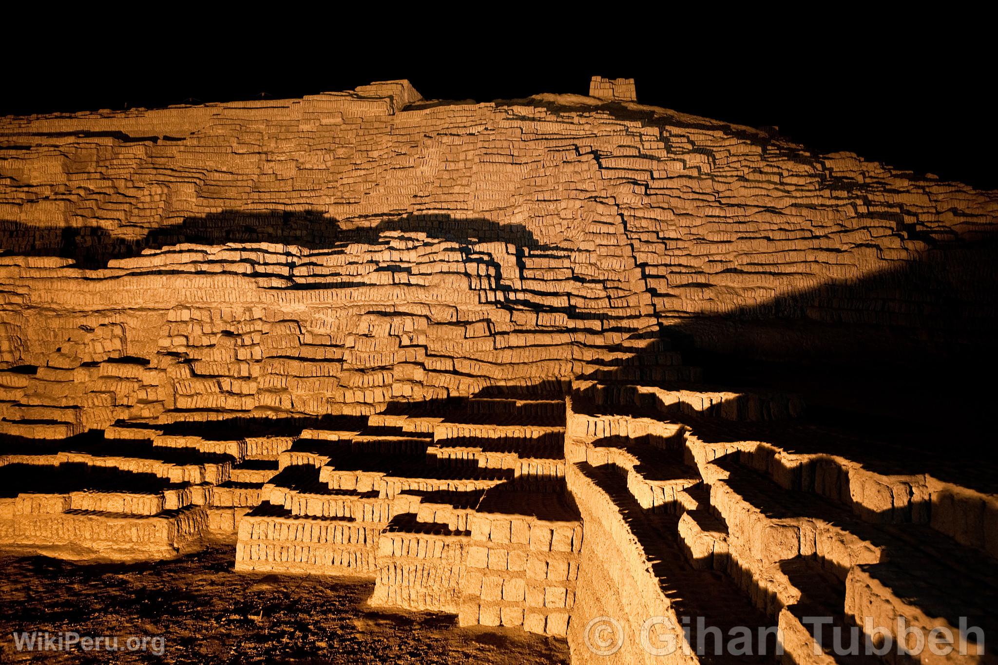 Huaca Pucllana in Miraflores, Lima