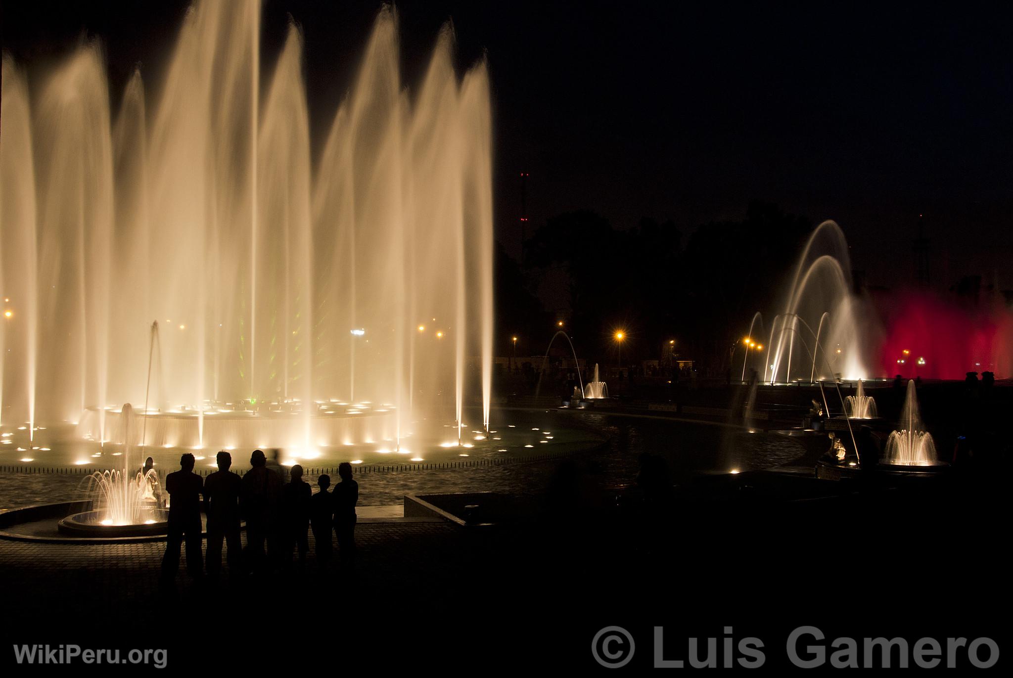 Magic Water Circuit, Lima