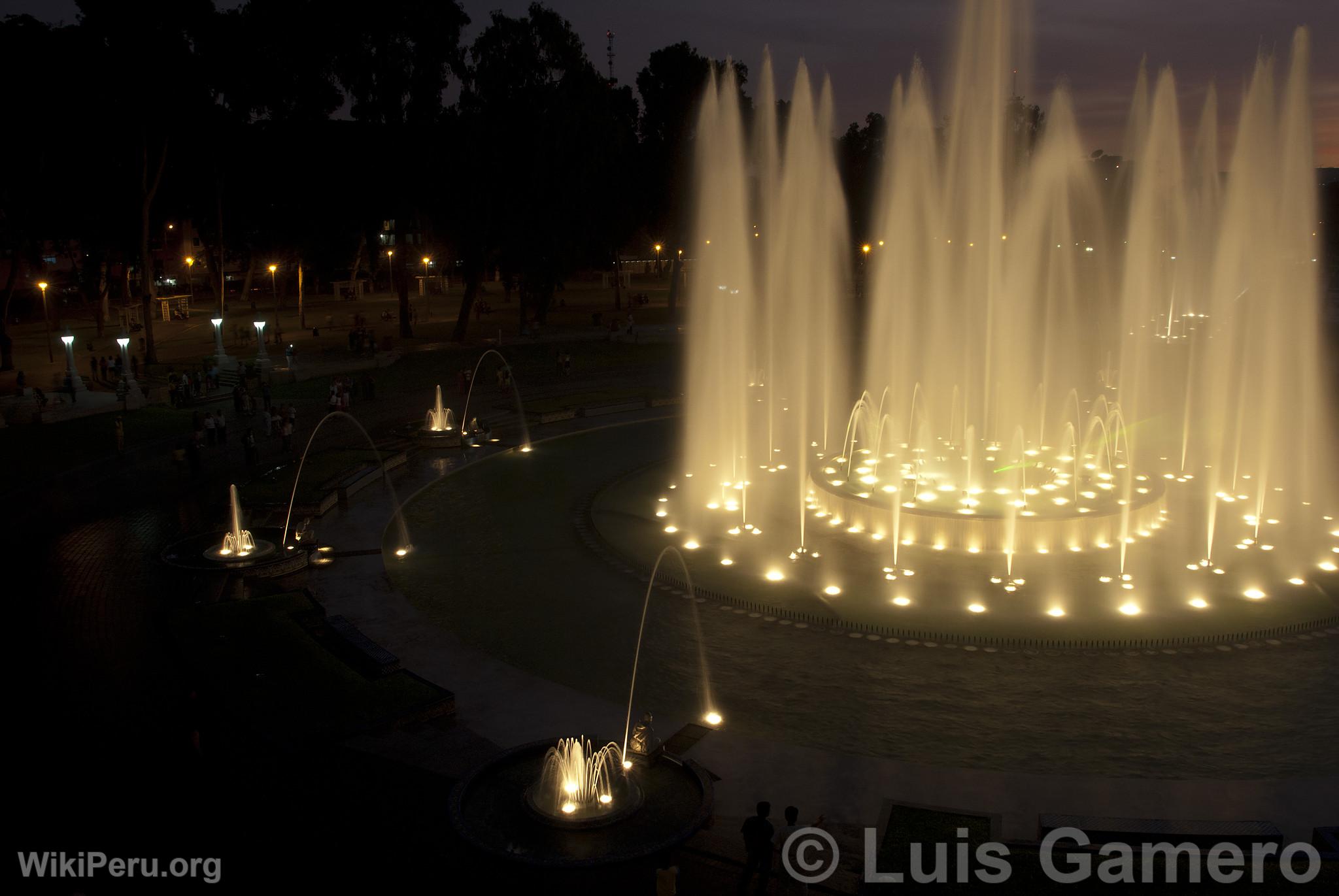 Magic Water Circuit, Lima