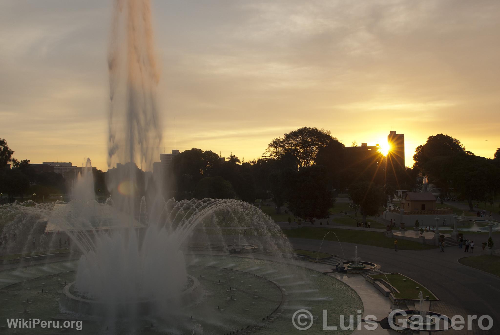 Magic Water Circuit, Lima