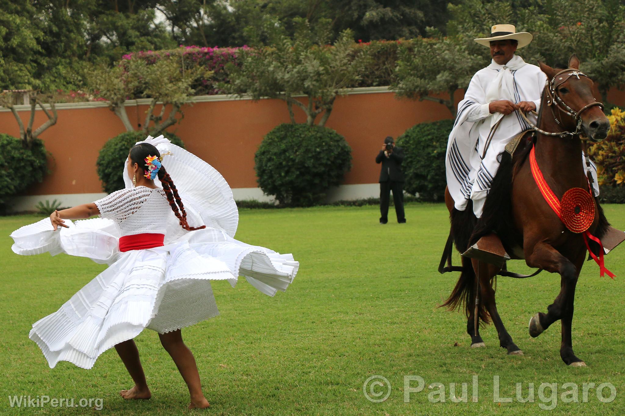 La Marinera and the Paso horse