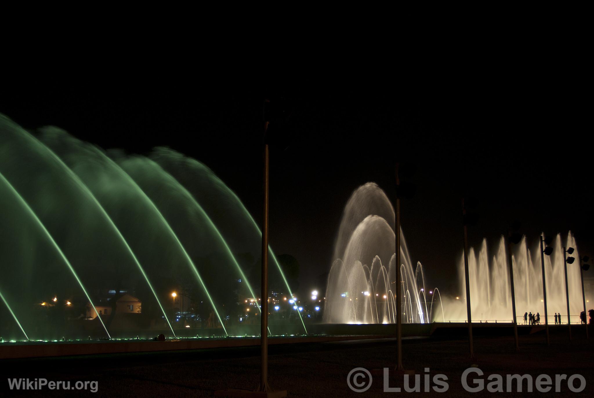 Magic Water Circuit, Lima