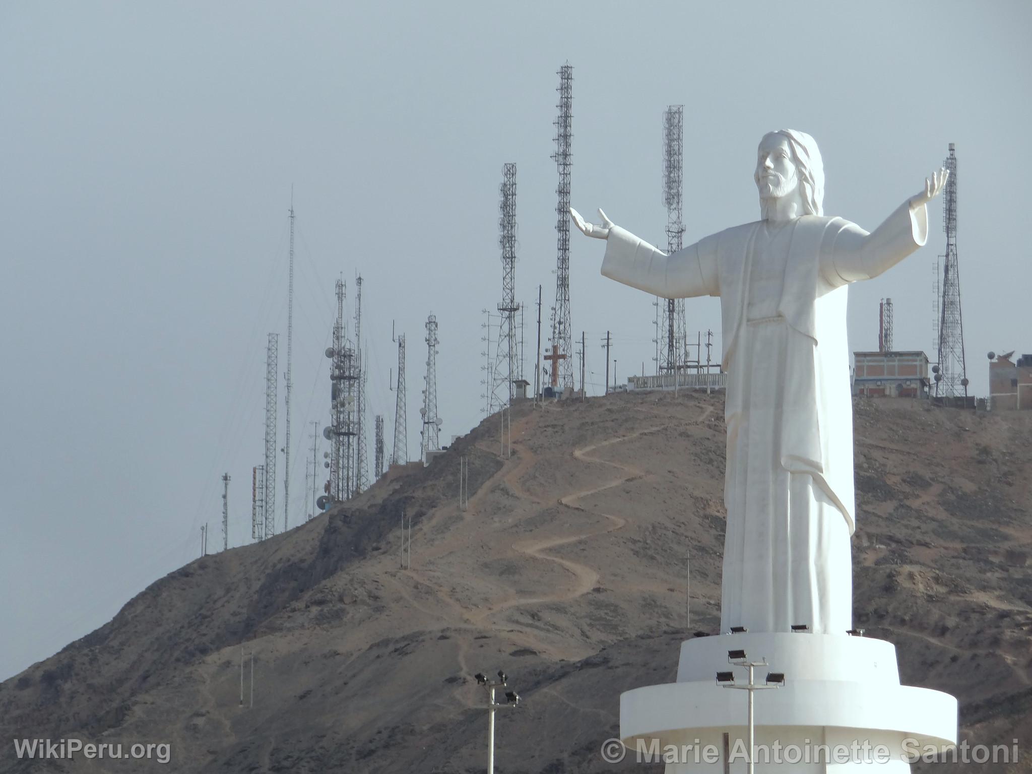 Christ of the Pacific, Lima