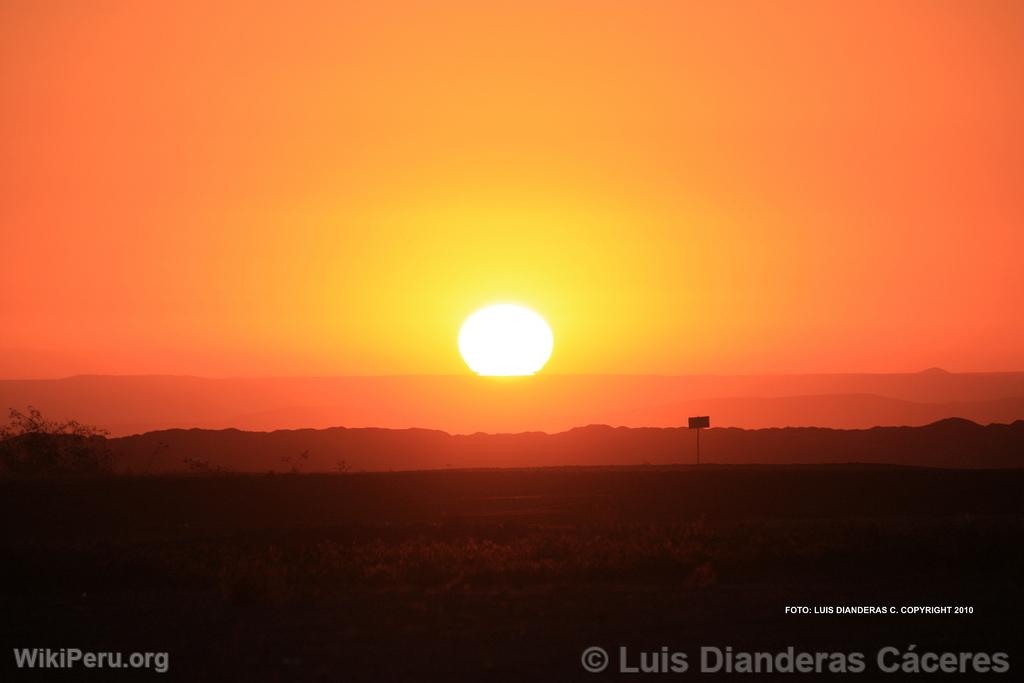 Sunset, Majes, Arequipa