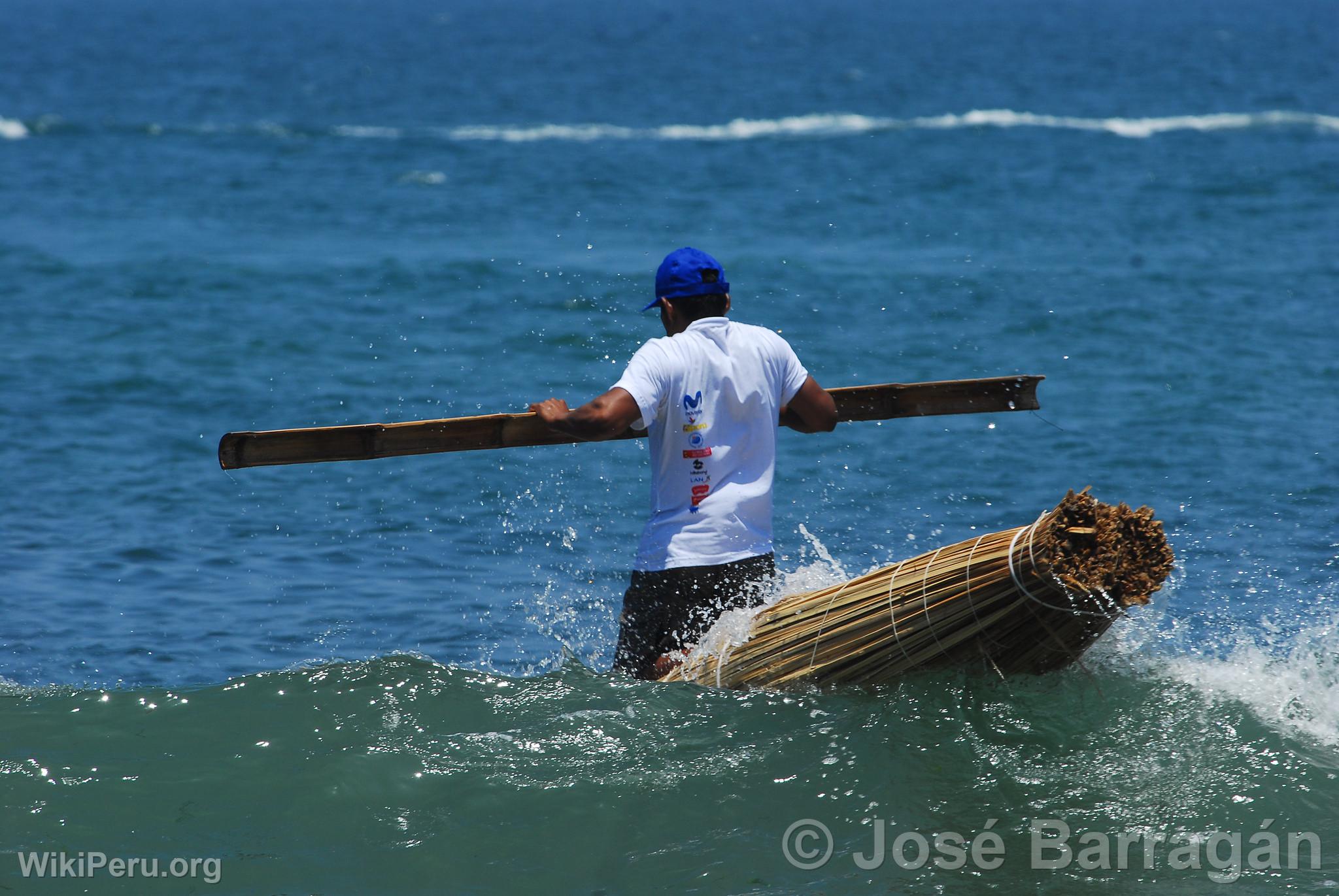 Reed boat