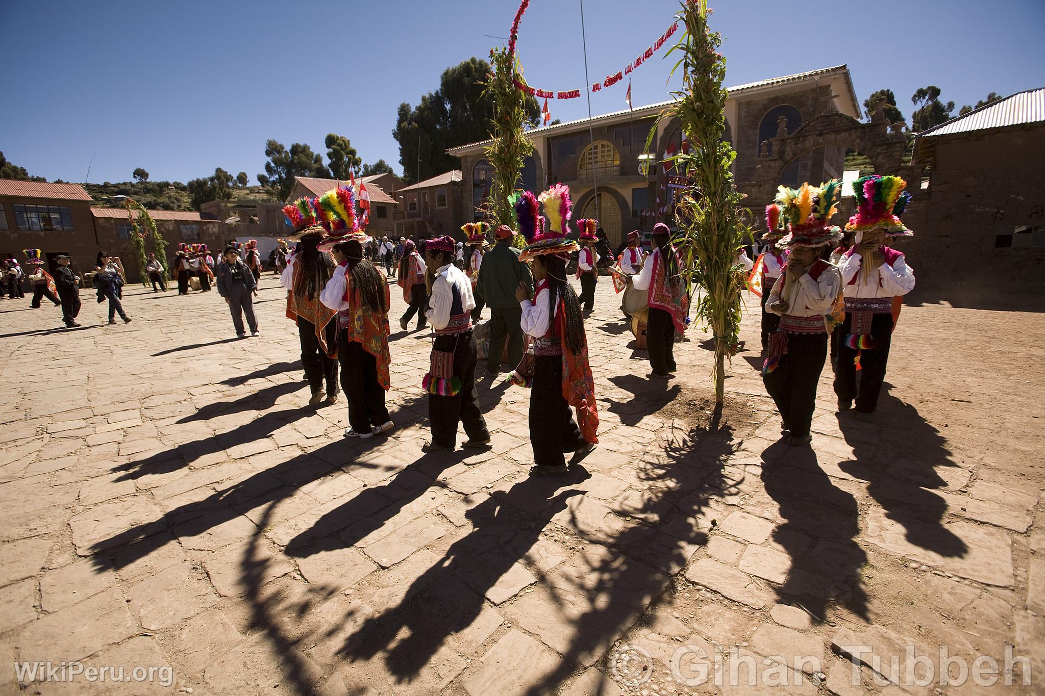 Musicians from Taquile Island