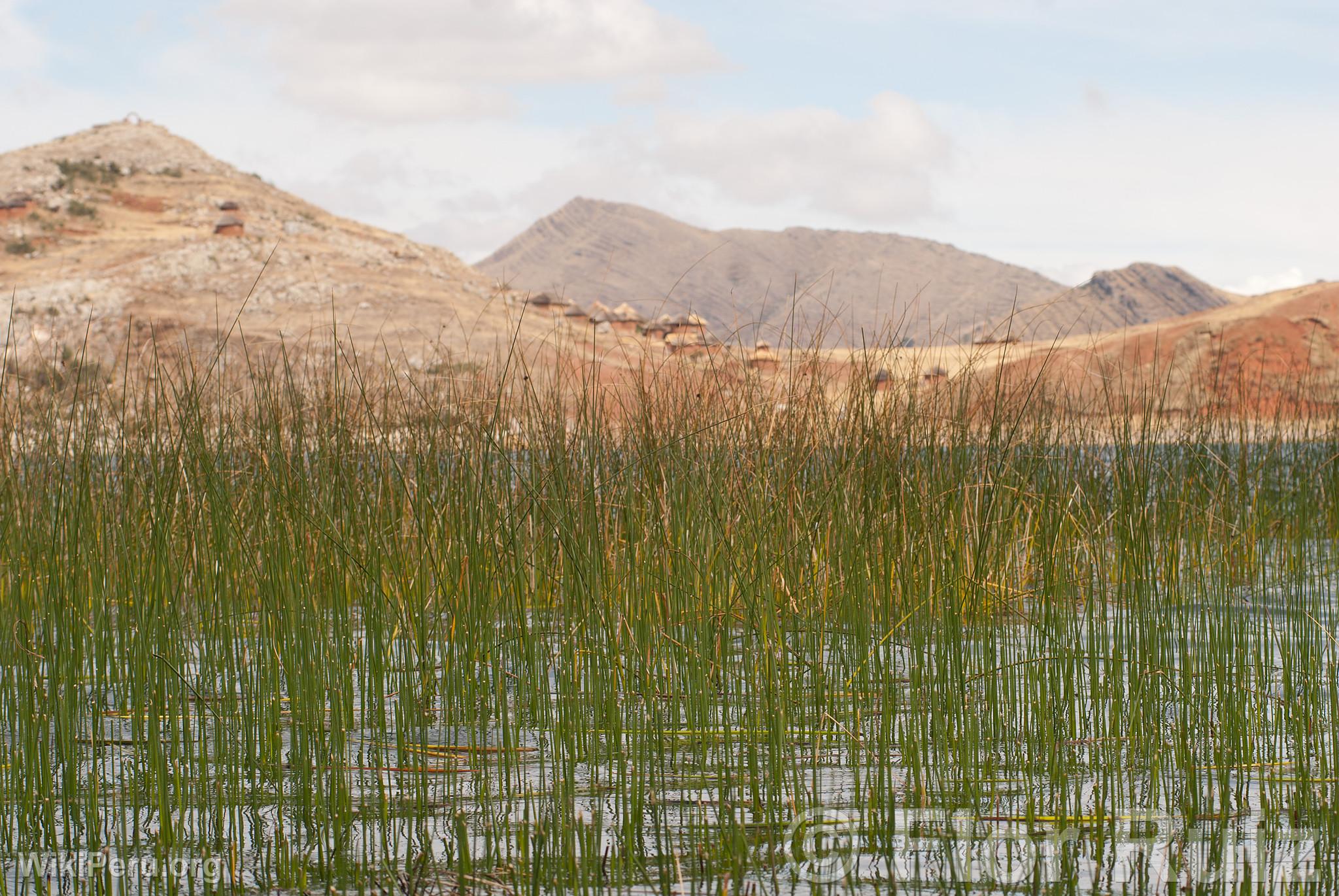 Tikonata Island on Lake Titicaca