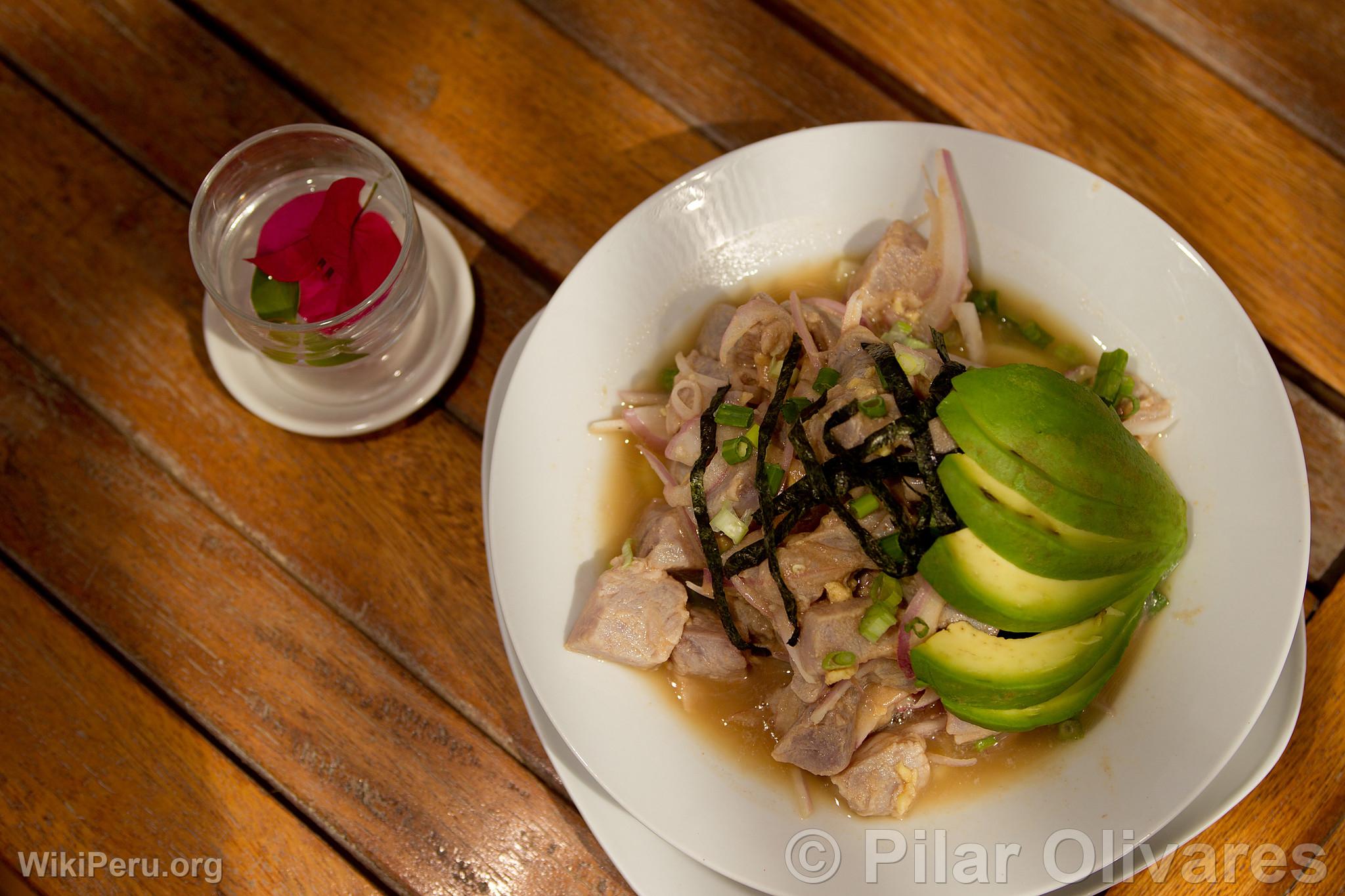 Ceviche with Avocado