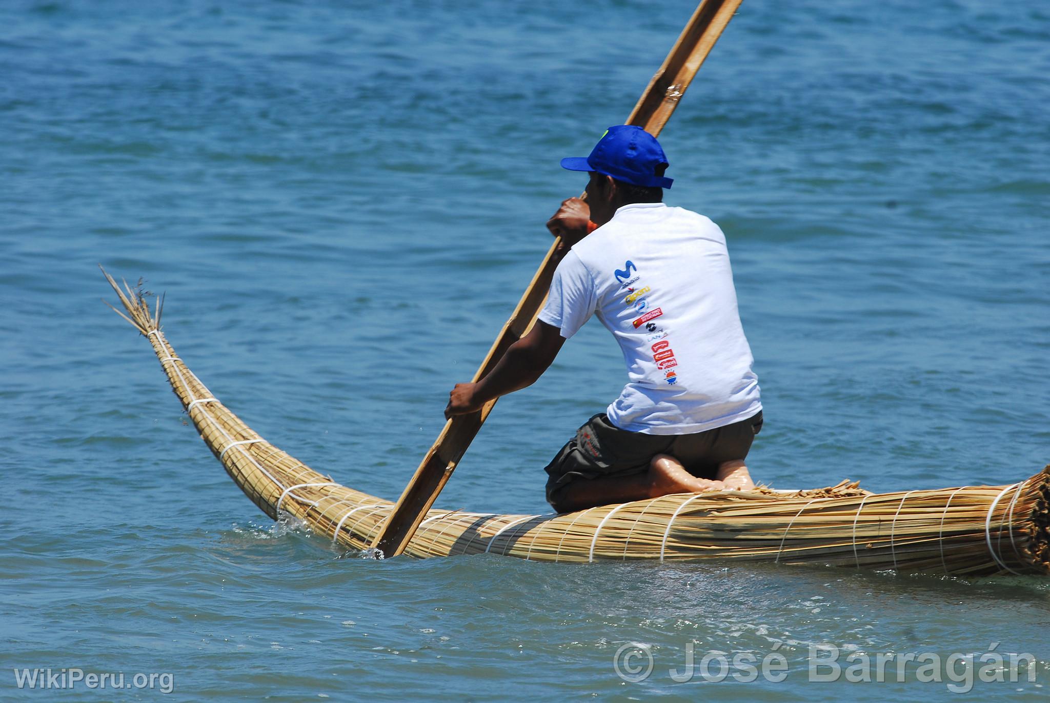 Reed boat