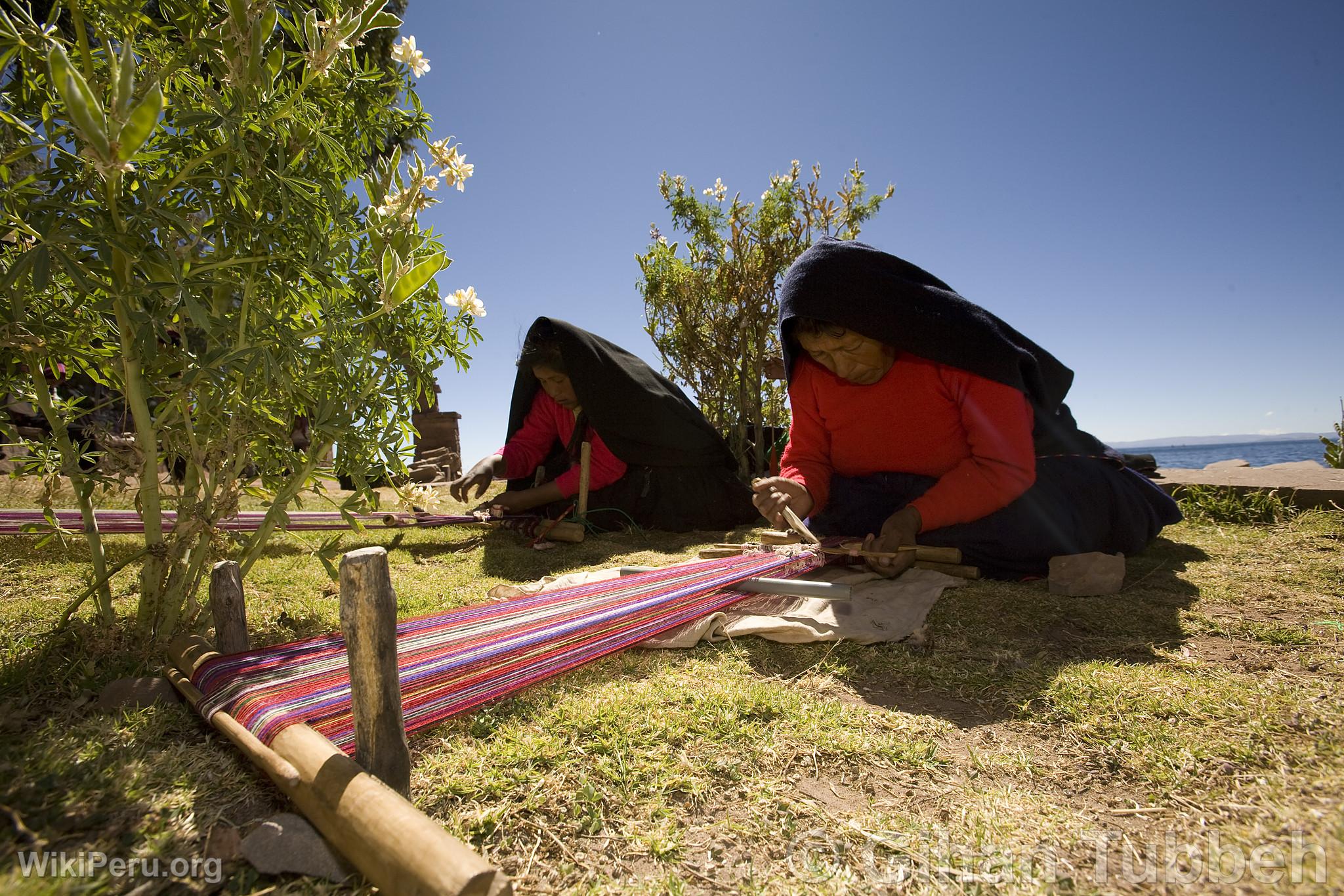 Artisans from Taquile